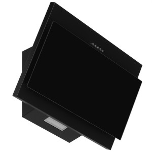 8163986 Вытяжка наклонная Simfer 8614SM черный/черный