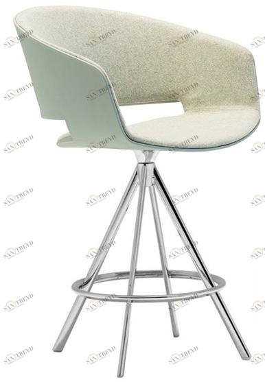 Andreu World Барный стул с обивкой Ronda Bq0433