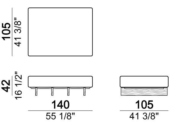 Тканевый модульный садовый диван Arketipo SANTOS ARCH-00052540 - Вид №12
