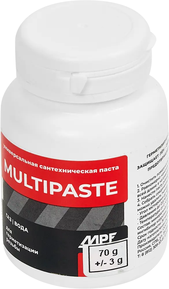 Santreyd Multipaste - универсальная уплотнительная паста для труб 70 г 86867046
