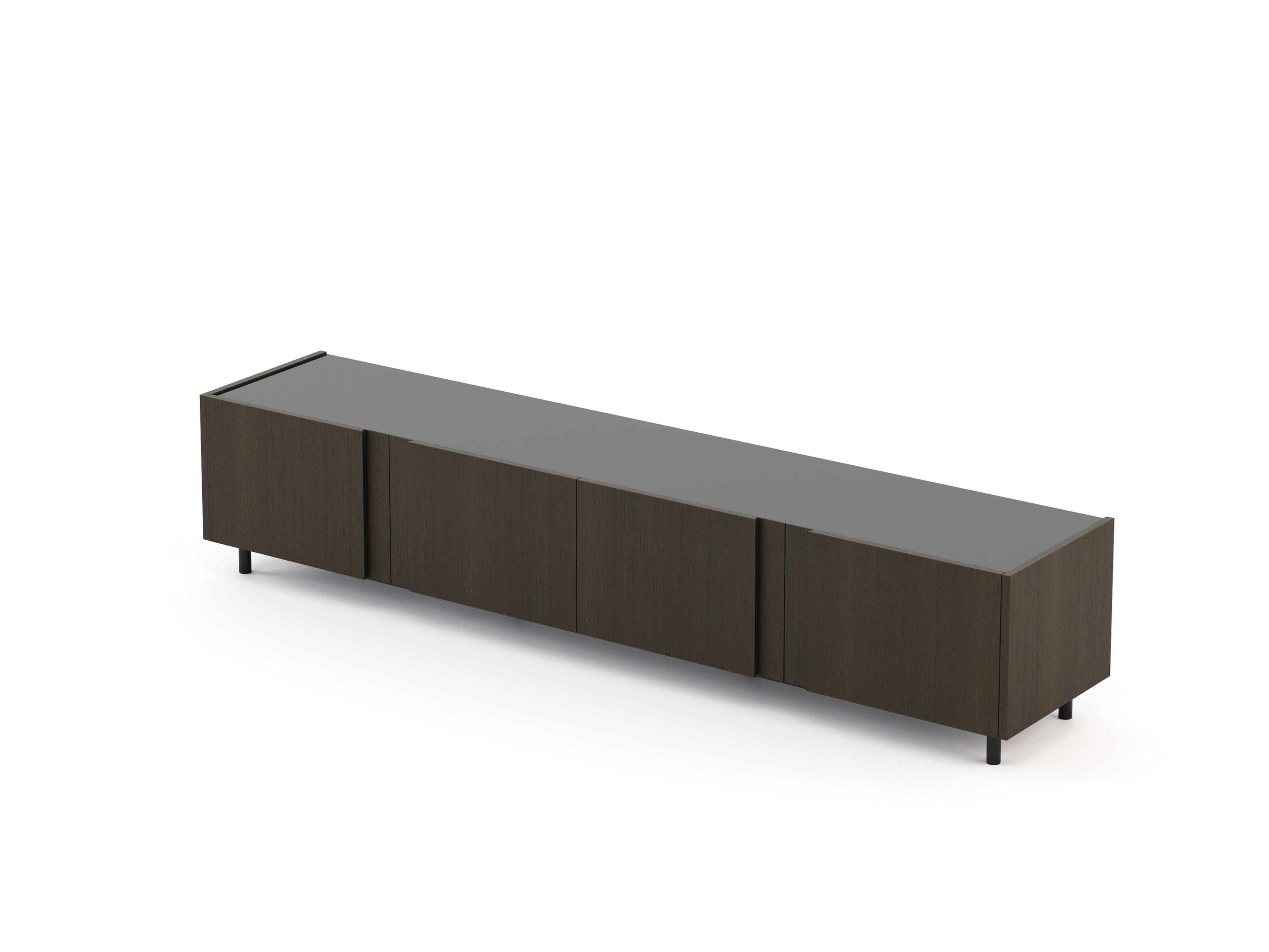 Низкий шкаф для телевизора из грецкого ореха Stylish Club Sevilha ARCH-00153343 - Вид №28