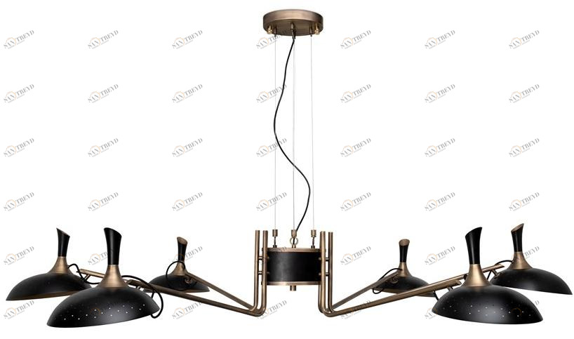 Delightfull Люстра из алюминия и латуни Abbey sun-id-1449394