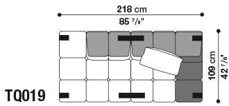 B&B Italia Модульный секционный диван Tufty time sun-id-1414316 - Вид №53