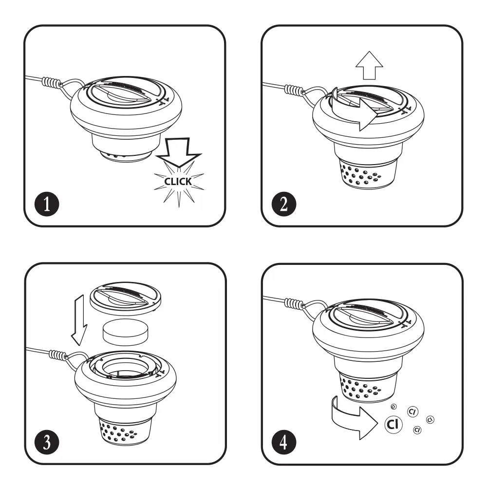 Дозатор для бассейна Naterial 200 г STLM-2088590 - Вид №3