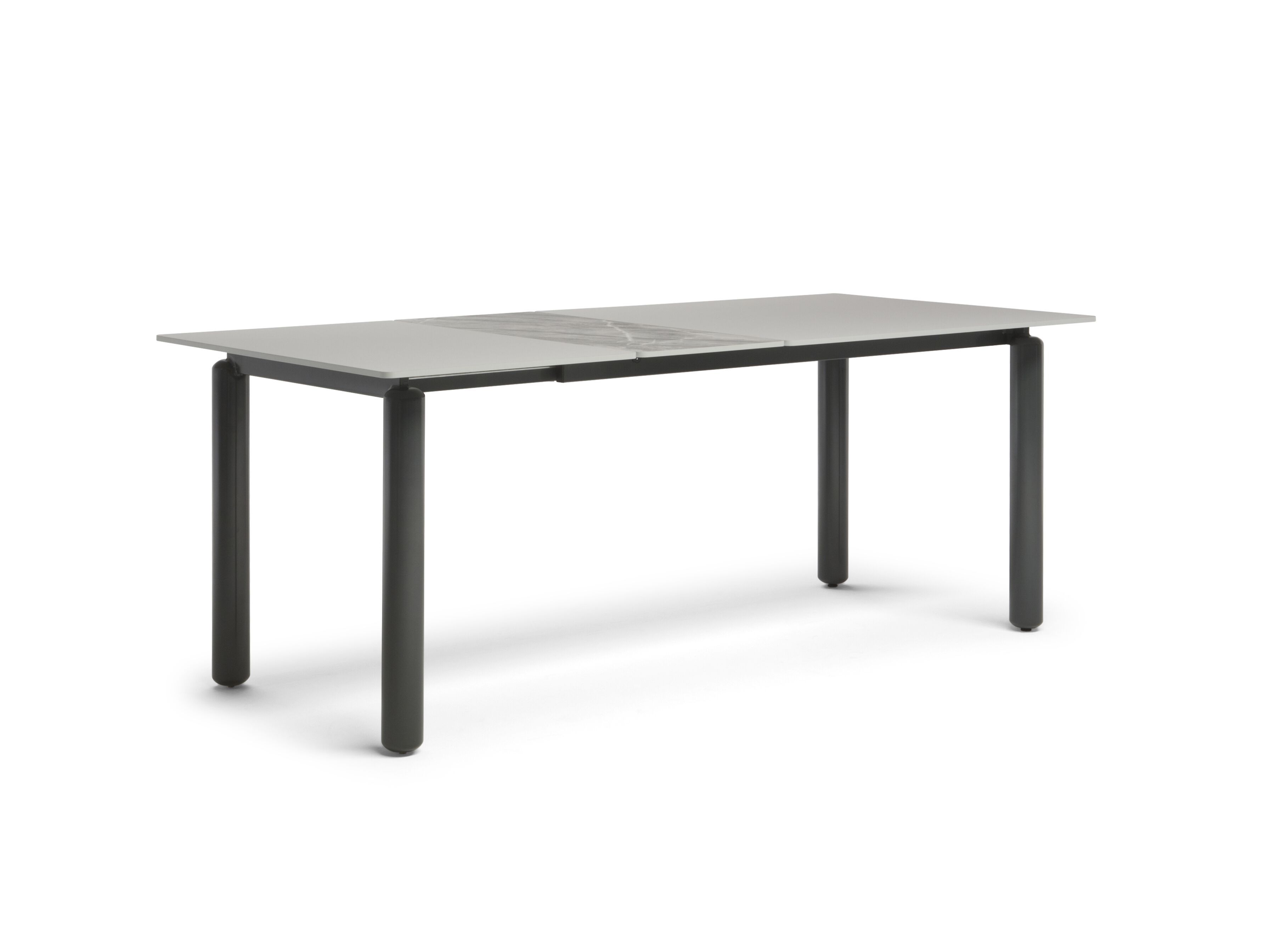 Прямоугольный выдвижной стол с столешницей из Fenix-NTM® Natuzzi Italia VIRGOLA ARCH-00108234 - Вид №9