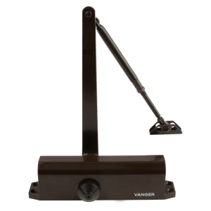 Доводчик дверной Vanger DC-180-BR, 180 кг, металл, цвет коричневый