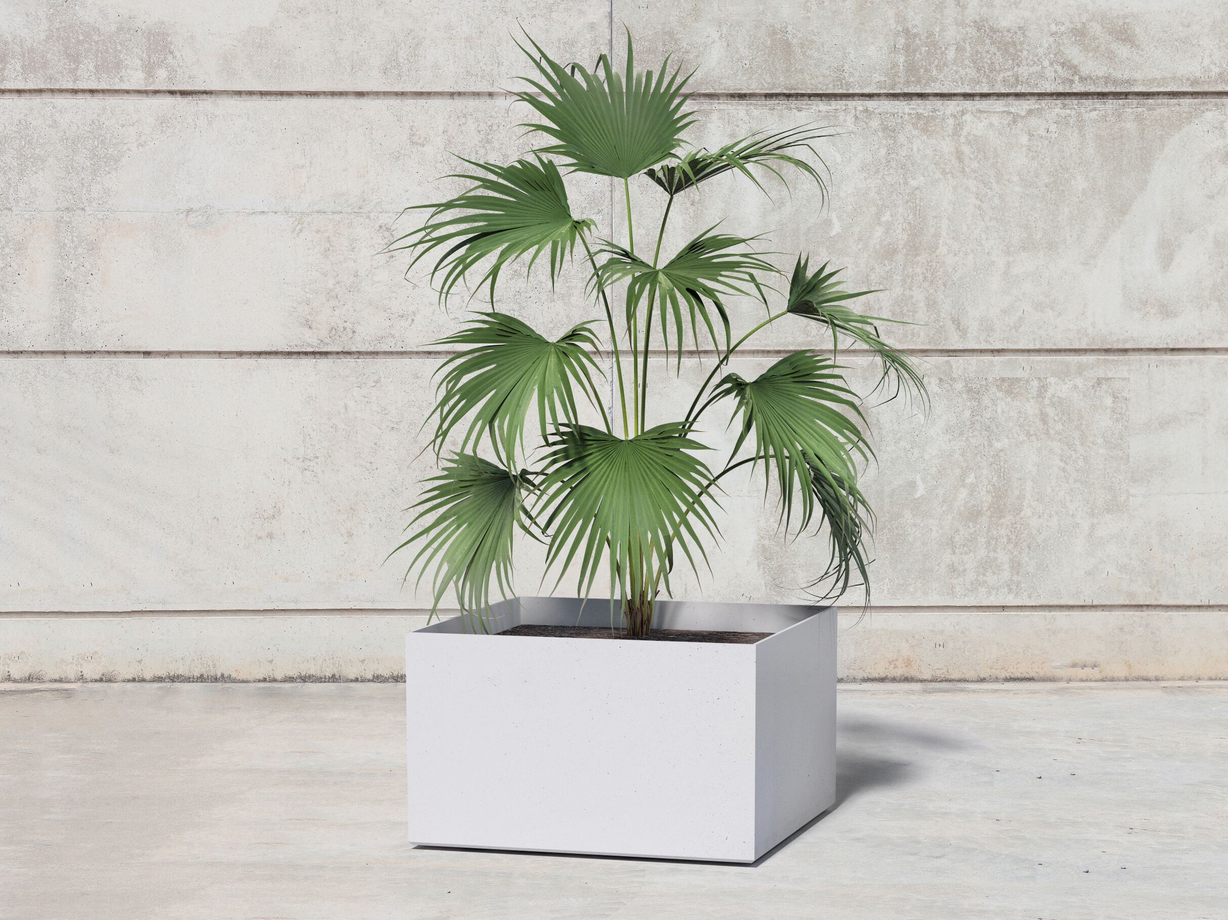 Квадратный плантатор из армированного волокном бетона SIT Cubic ARCH-00079442