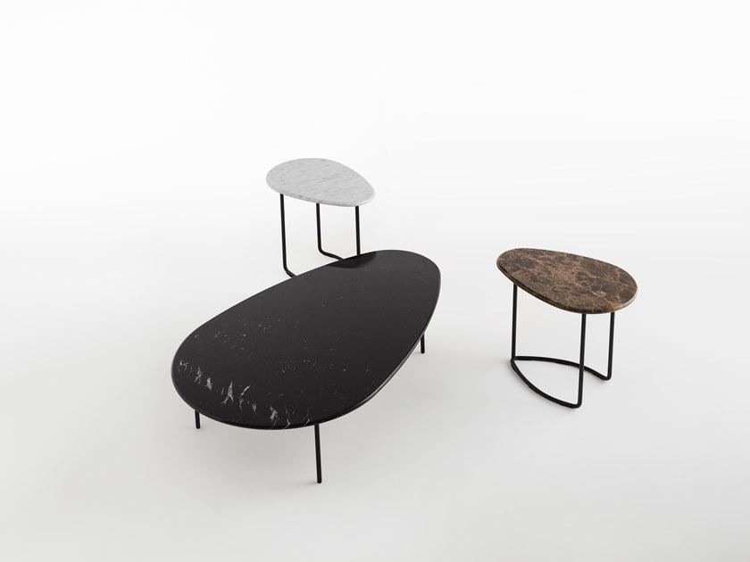 Casamania & Horm Журнальный столик из мрамора Lily sun-id-1499952 - Вид №4