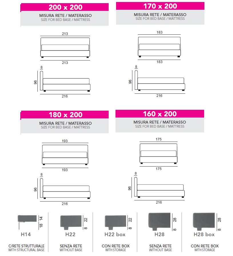 Двуспальная кровать с мягким изголовьем Twils ARCH-00091103 - Вид №16