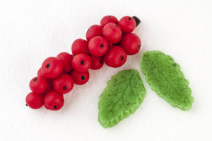 2729 Форма "Смородина с листиками S" силикон HobbyPage