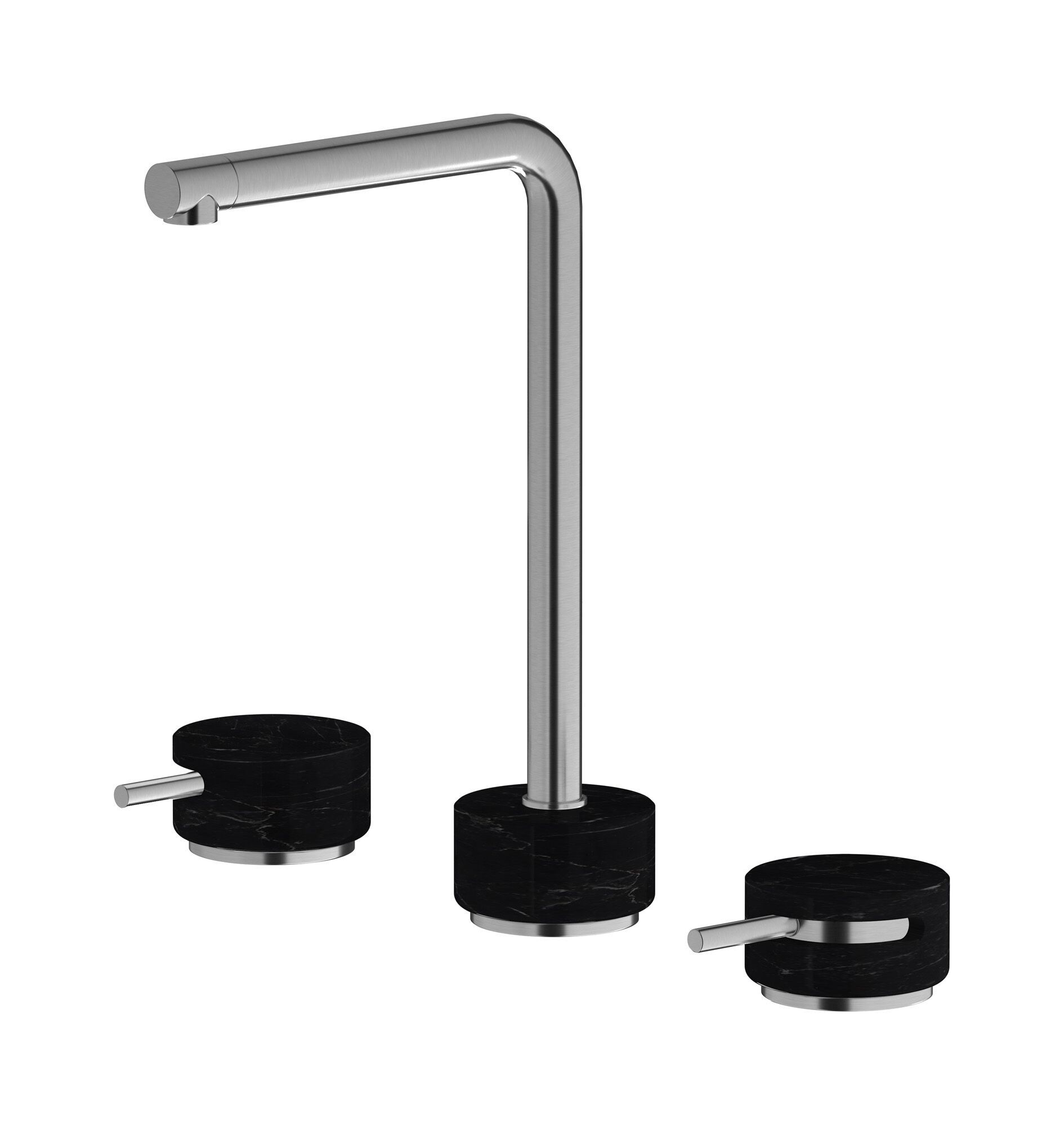 Смеситель для раковины с 3 отверстиями для мраморной столешницы IB мрамор + мрамор Elle ARCH-00027172 - Вид №23