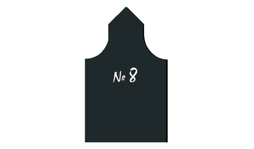 Доска грифельная детская малая "Амстердам" МАНДАРИН АМСТЕРДАМ 179518 Черный Santreyd  - Вид №2