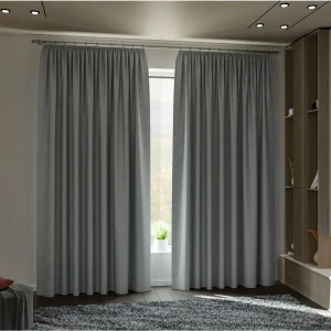 Комплект штор Miamoza Nola блэкаут 150x250 см темно-серый 89420789