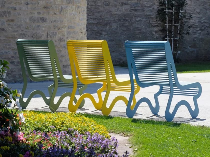 Наружное сиденье из нержавеющей стали BENKERT BANKE Siardo ARCH-00079804 - Вид №1