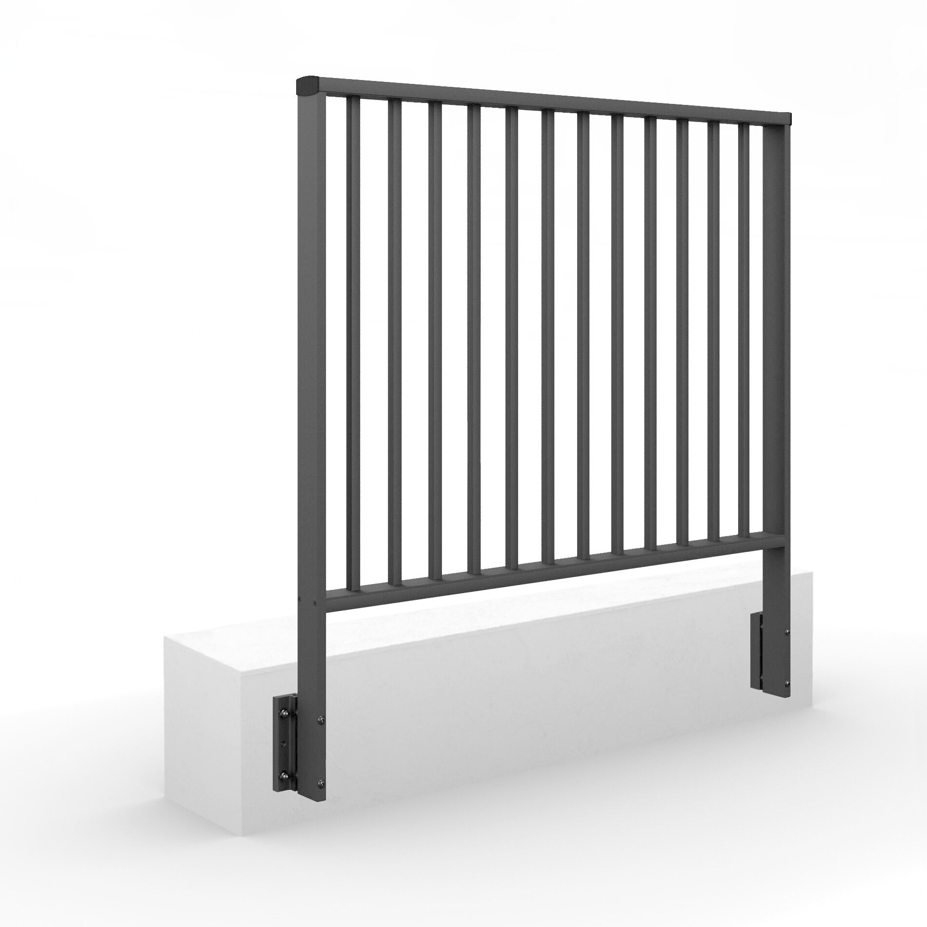 Алюминиевый перила ALUVETRO модульная балюстрада ARCH-00121732 - Вид №5