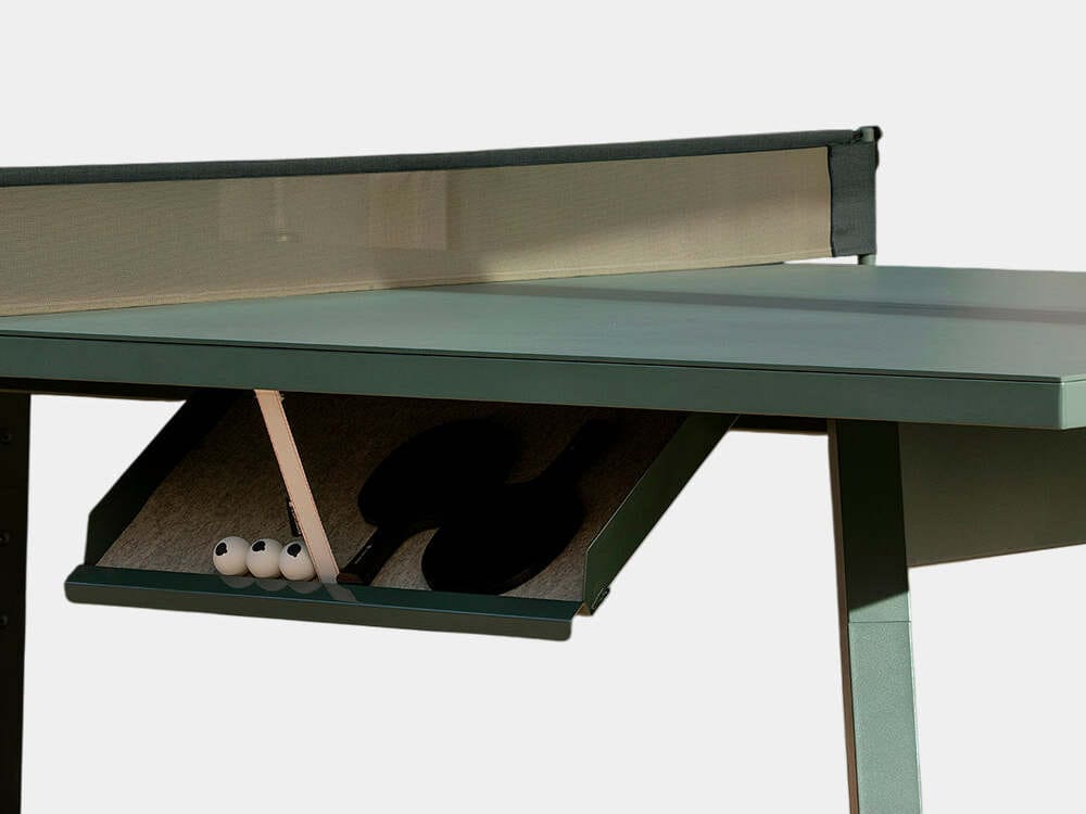 Одноцветный крытый прямоугольный стол для пинг-понга RS Barcelona YOU AND ME ARCH-00086608 - Вид №78