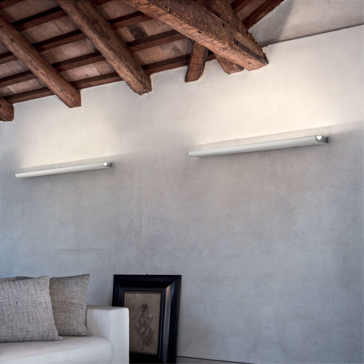 Алюминиевый светодиодный настенный светильник Linea Light Group Хафпайп ARCH-00050469 - Вид №3