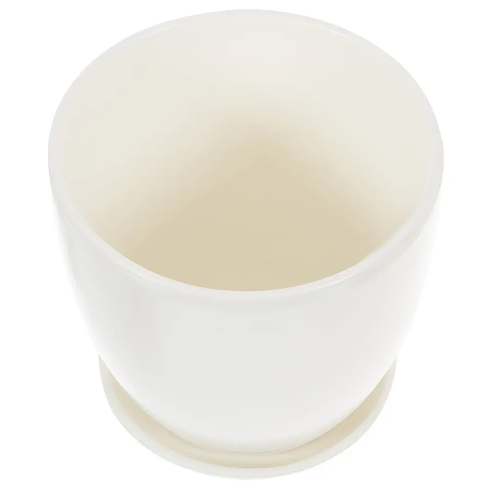 Керамический горшок Santreyd с поддоном «Колор Гейм» для комнатных растений 18875534 STLM-0013331 - Вид №1