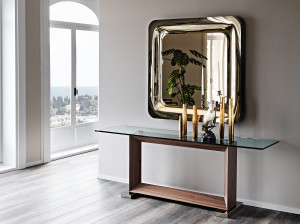 Квадратное настенное зеркало