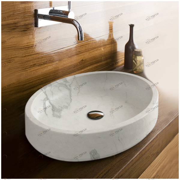 E4621 Накладная раковина на столешницу  овальная Neutra Design 