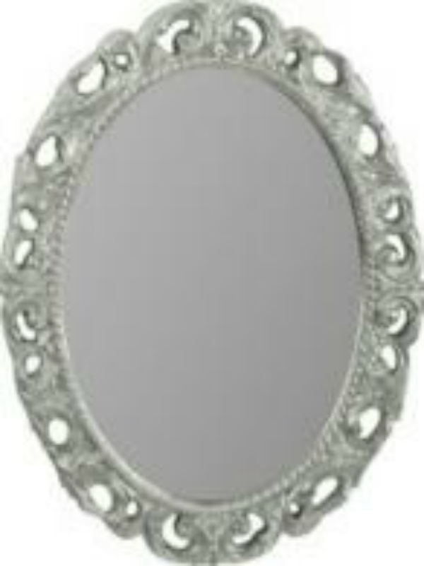 Зеркало овальное MIGLIORE Complementi ML.COM-70.724, h70xL89xP3,5 cm, белое золото ML.COM-70.724.AV.DO - Вид №3