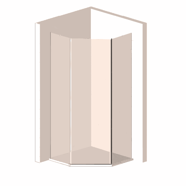 VSP-1S900CL Душевой уголок Vincea Stresa Santreyd - Вид №2