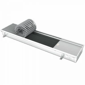 Конвектор напольный Wilma KУ 1250 с тангенциальным вентилятором нержавеющая сталь