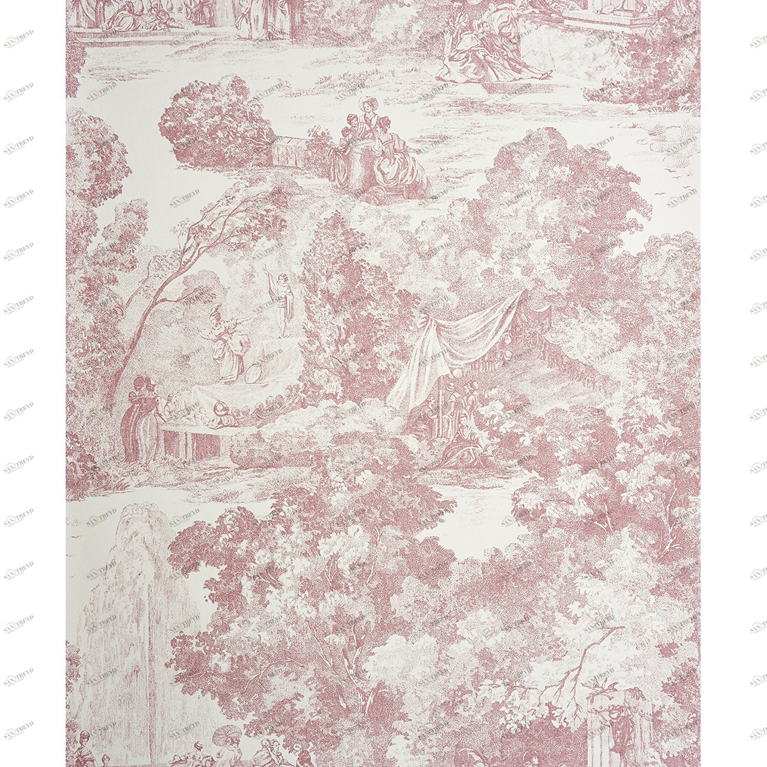 Рулон обоев CHANTILLY CHT22974119. Основа нетканый материал Casadeco