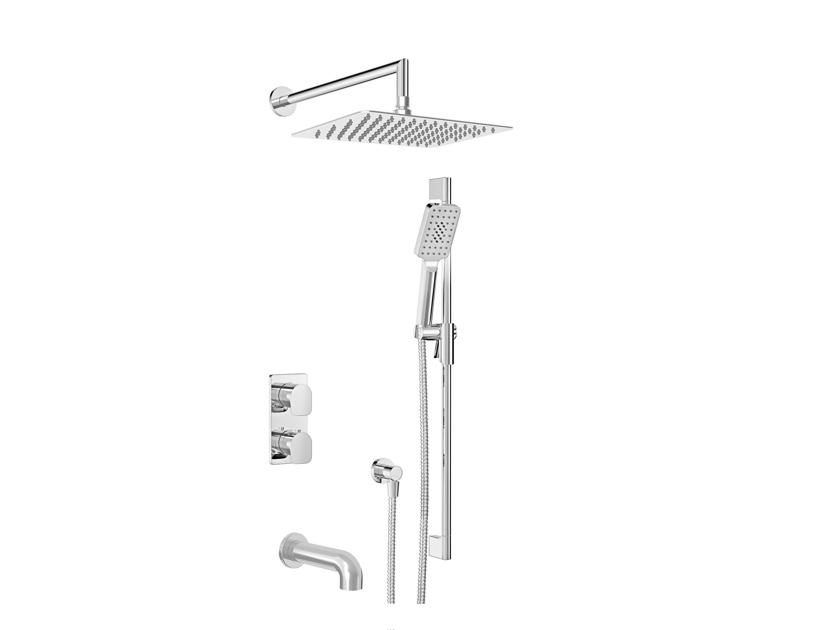 Набор термостатических встраиваемых ванн с ручным душем BARIL Petite B04 ARCH-00078520 - Вид №1