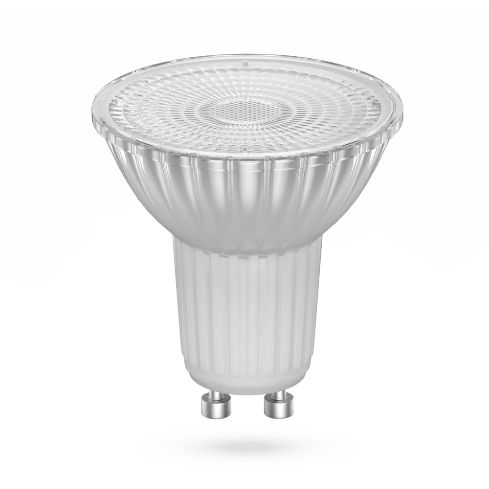 Лампа светодиодная Lexman Clear GU10 220-240 В 6.5 Вт прозрачная 700 лм теплый белый свет STLM-2160550 - Вид №1