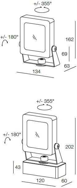 DGA Регулируемый проектор для улицы sun-id-1372799 - Вид №5