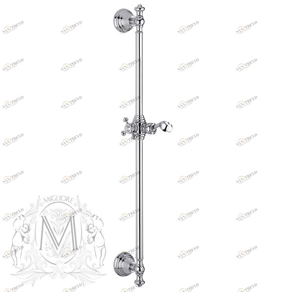Душевая штанга MIGLIORE Barocco ML.Ric-31.110.CR 90 см, хром 