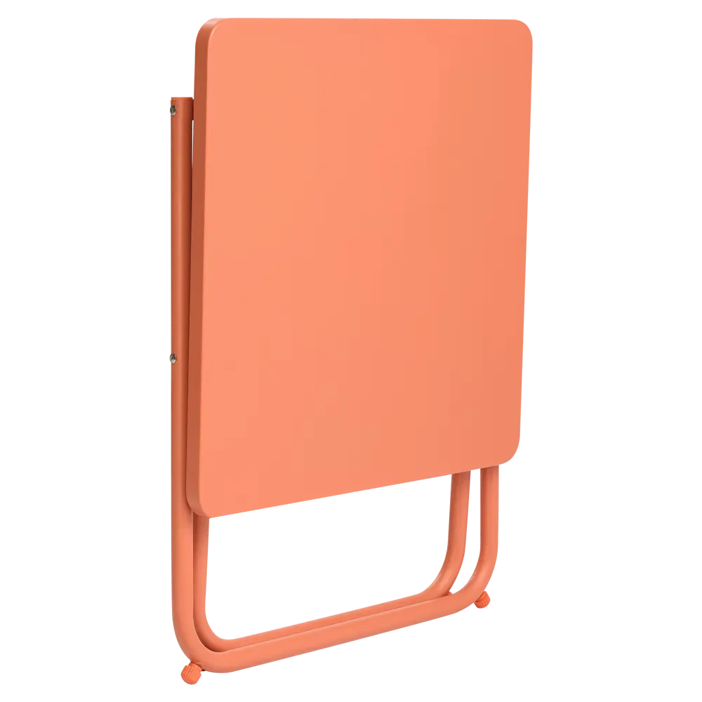 Набор садовой мебели для отдыха BEGINIA Sinda Сталь Стол, стул 2 шт Терракотовый STLM-2199927 - Вид №12