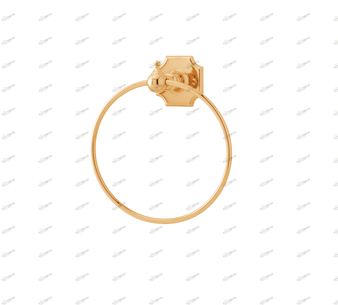 Gentry Home Держатель стакана с кристаллами Regent Темное золото GH102519