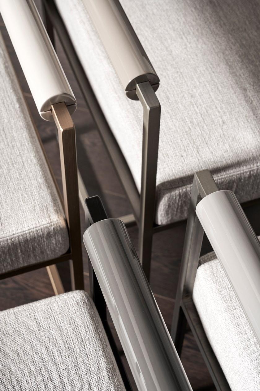 Meridiani Стул с обивкой и подлокотниками Rider sun-id-1352893 - Вид №6