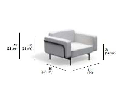 Тканевое садовое кресло с подлокотниками RODA Extendo ARCH-00132096 - Вид №6