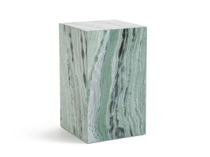 Высокий квадратный мраморный журнальный столик