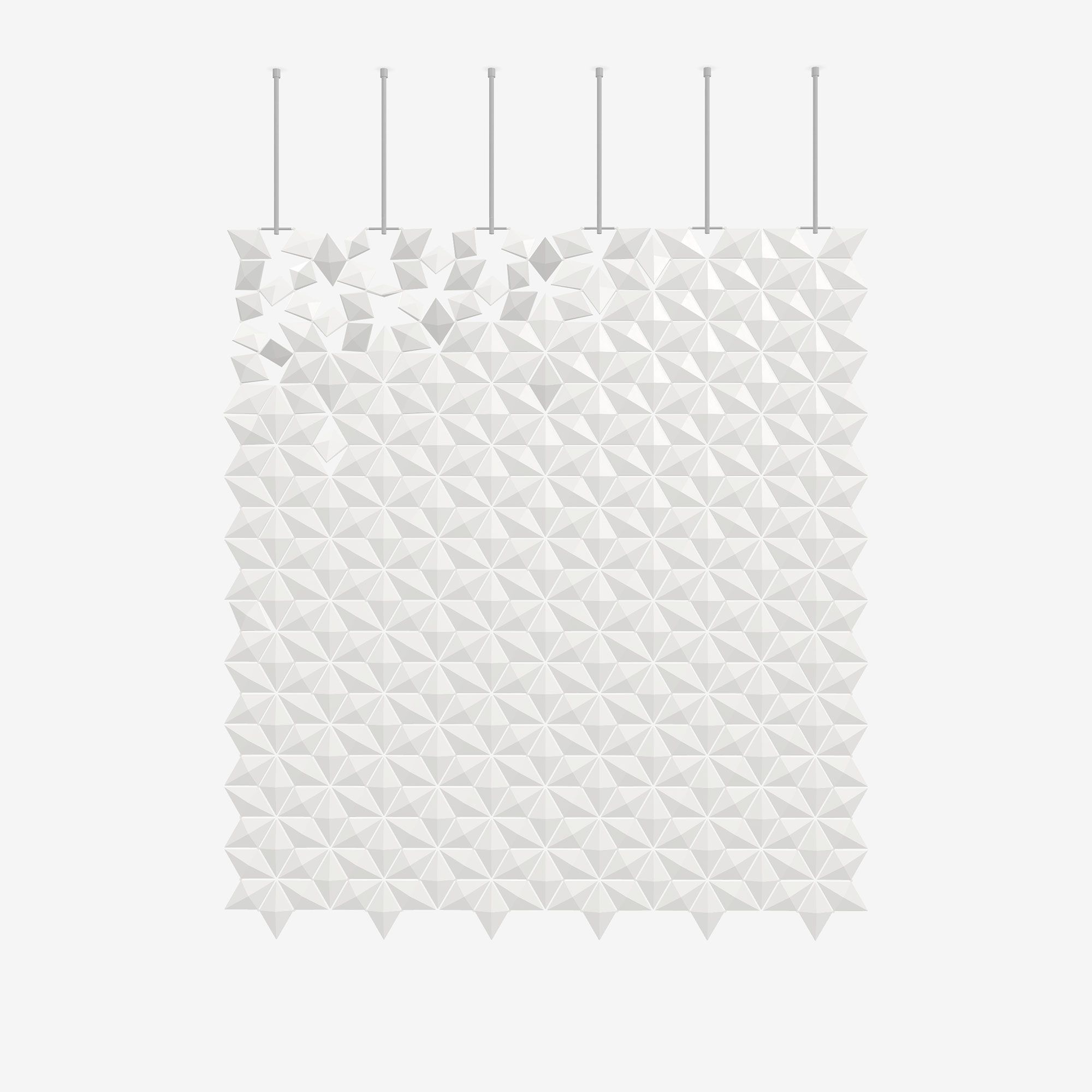 Подвесная перегородка bloomming FACET 204x226cm bianco ARCH-00034259 - Вид №2