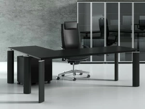 MDD Угловой стол с ящиками Crystal