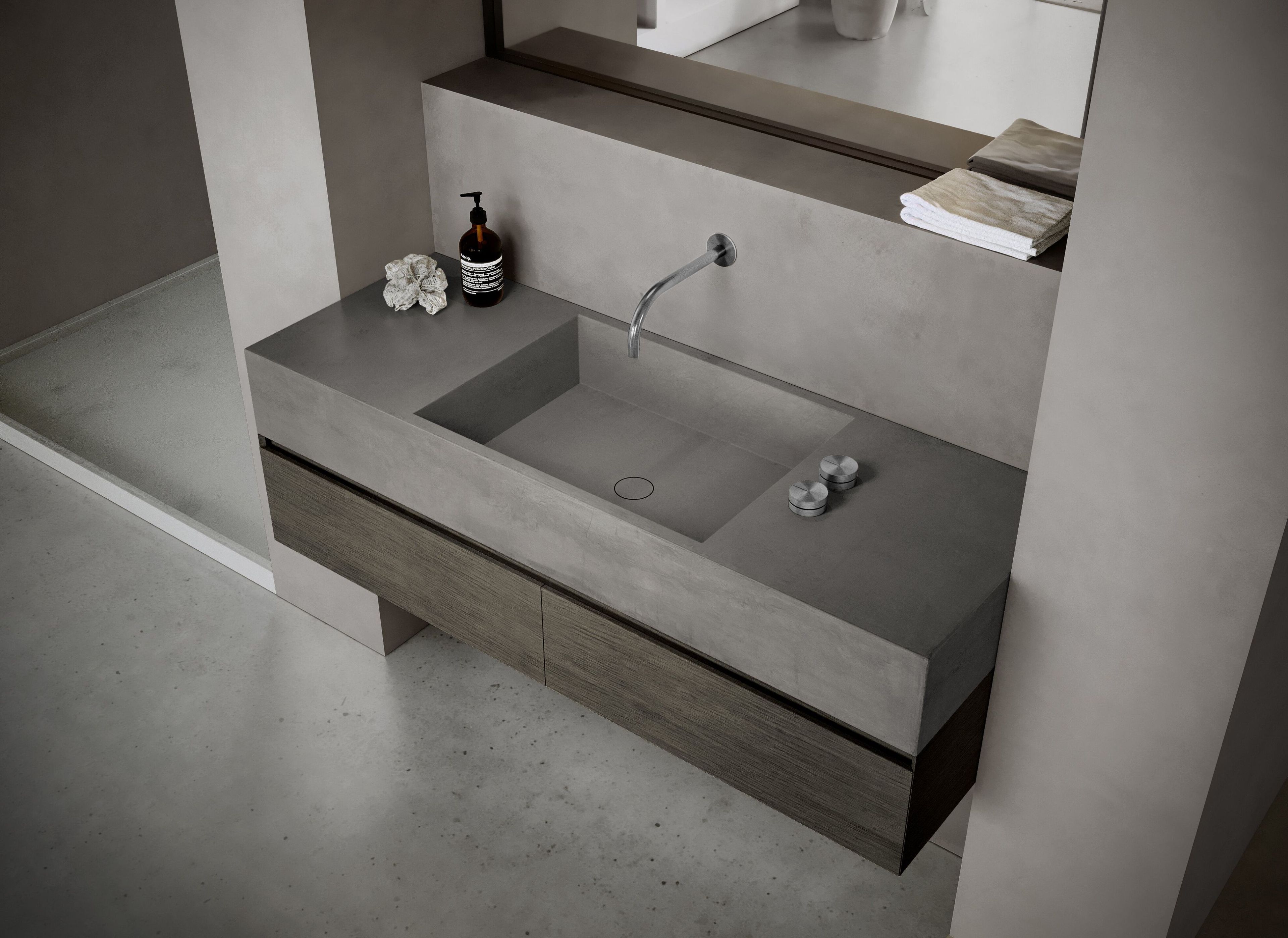 Прямоугольный подвесной одиночный умывальник COCOON Maison ARCH-00045271 - Вид №11