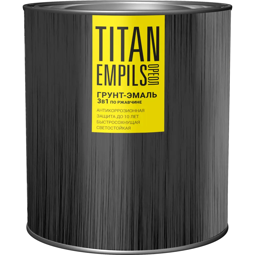 Грунт-эмаль по ржавчине Ореол Titan цвет серый 2.7 кг 84439772 STLM-2054606  - Вид №1