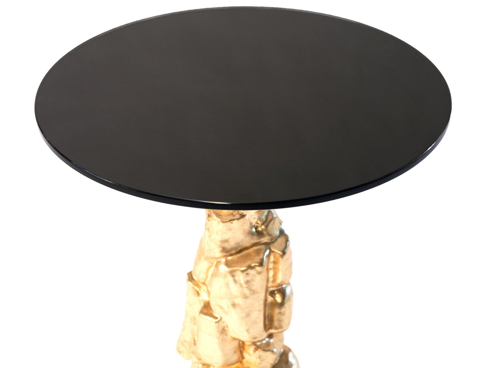 Высокий круглый стеклянный журнальный столик MARIONI Edith ARCH-00108504