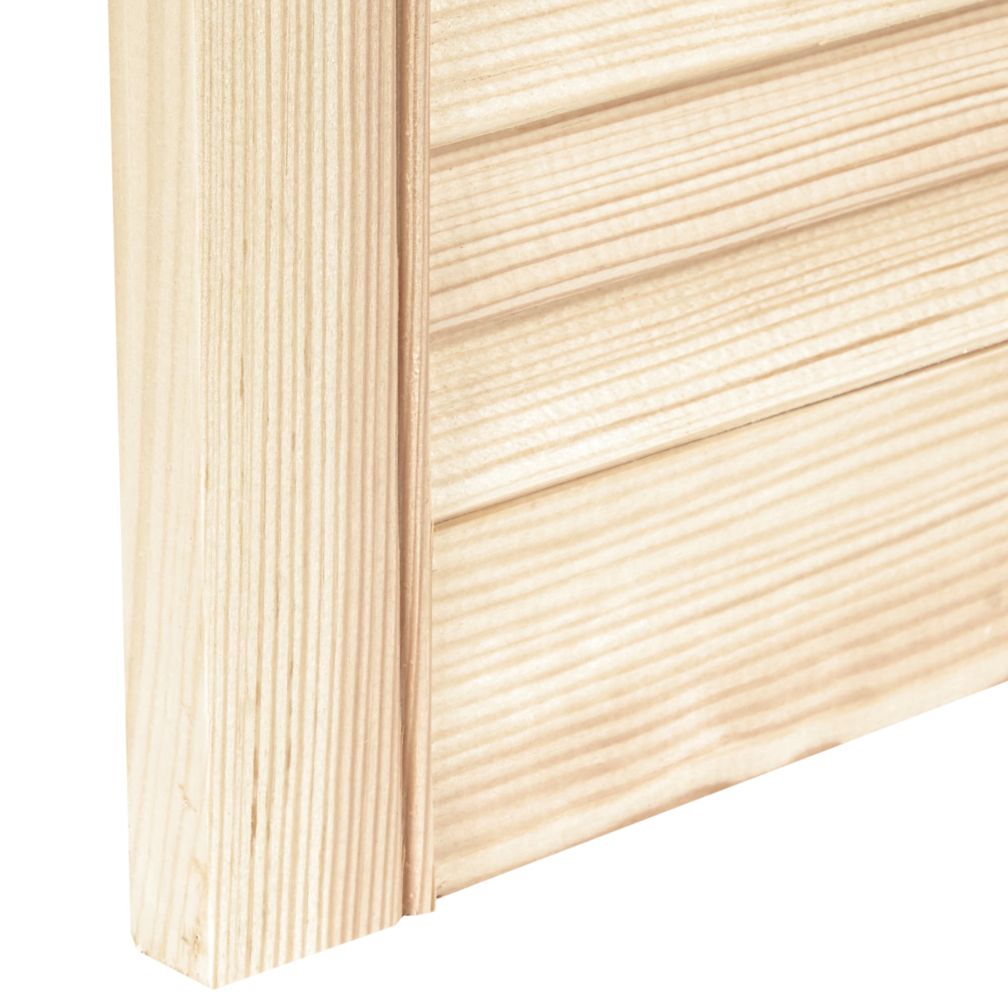 15312154 Дверка жалюзийная 1205х594х20 мм хвоя сорт А Santreyd  - Вид №3