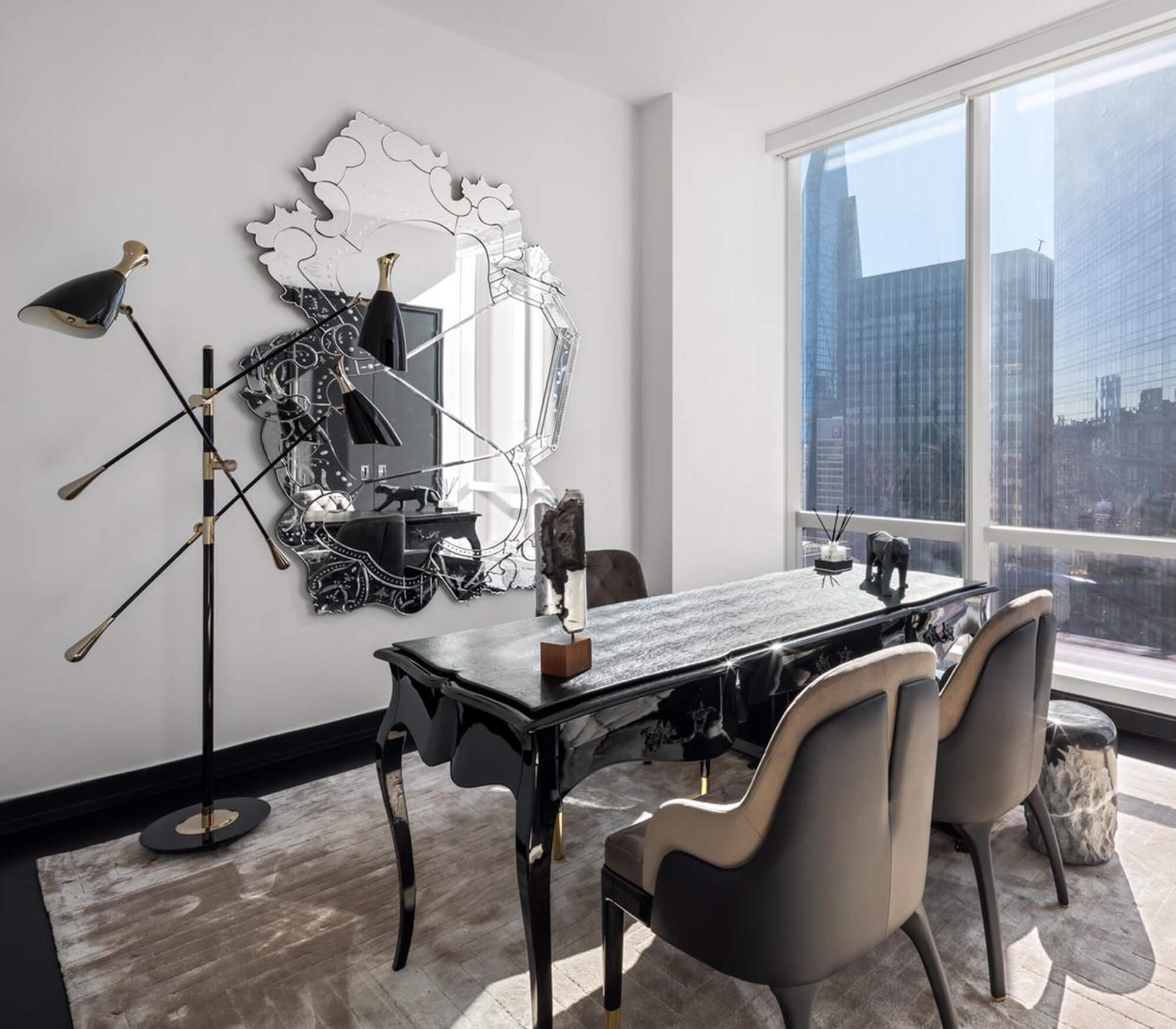 0-006 Венецианское зеркало Boca Do Lobo  - Вид №4