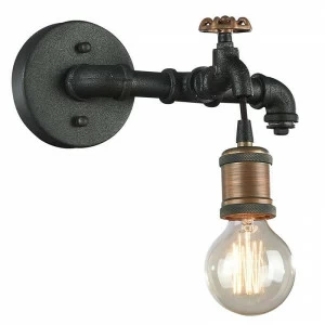 Бра Favourite Faucet 1581-1W FAVOURITE ПОД СТАРИНУ, ФОНАРЬ 078660 Золото;черный