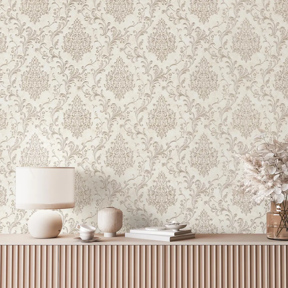Обои флизелиновые Palitra Home Diamond бежевые 1.06 м HC71781-21 STLM-2118557 - Вид №2