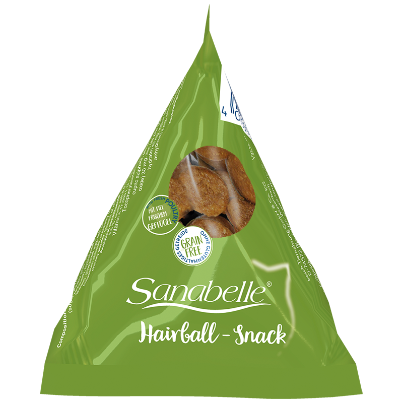 ПР0014775 Лакомство для кошек Hairball Snack против формирования комочков шерсти 20г SANABELLE 