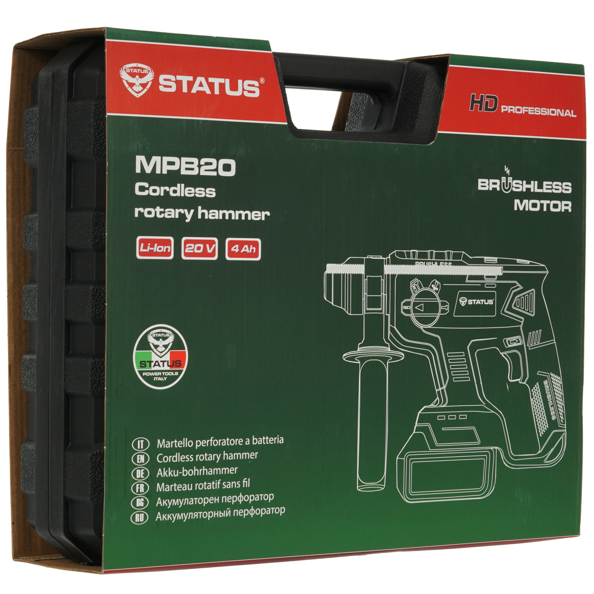 Перфоратор STATUS MPB20 UniOne 20V 9903567 STDN-0118764 - Вид №8