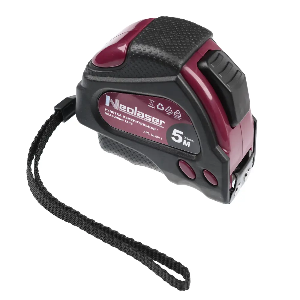 Рулетка Neolaser NL0011 с автоблокировкой и крючком True-Zero 5м 89430807 STLM-1575030 - Вид №3