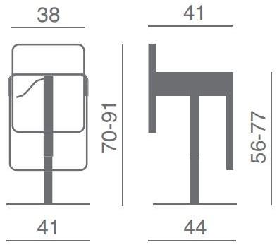 Kastel Стул регулируемый по высоте со встроенной подушкой sun-id-1511458 - Вид №6